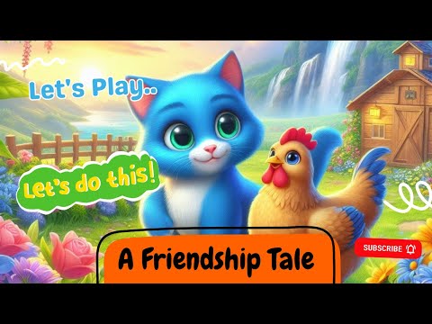 Blue Cat, Orange Chicken: A Friendship Tale