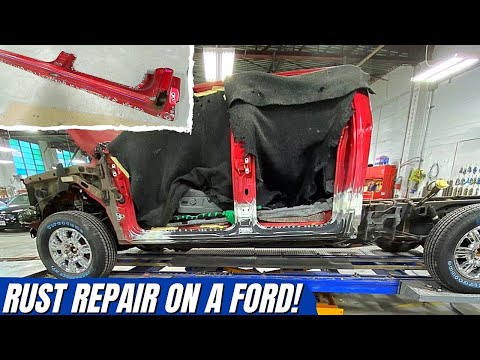 RUST REPAIR ON A FORD!