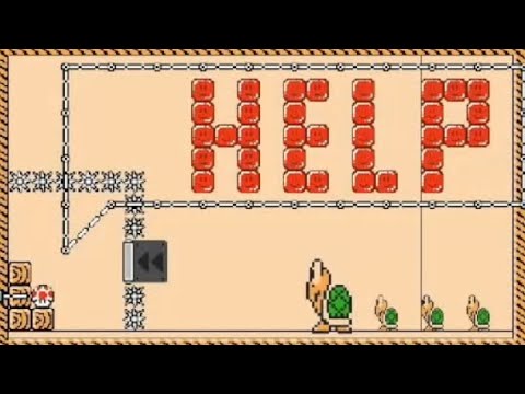The Frog and Mushroom Movie by Krampy_ 🍄 Super Mario Maker 2 #anm