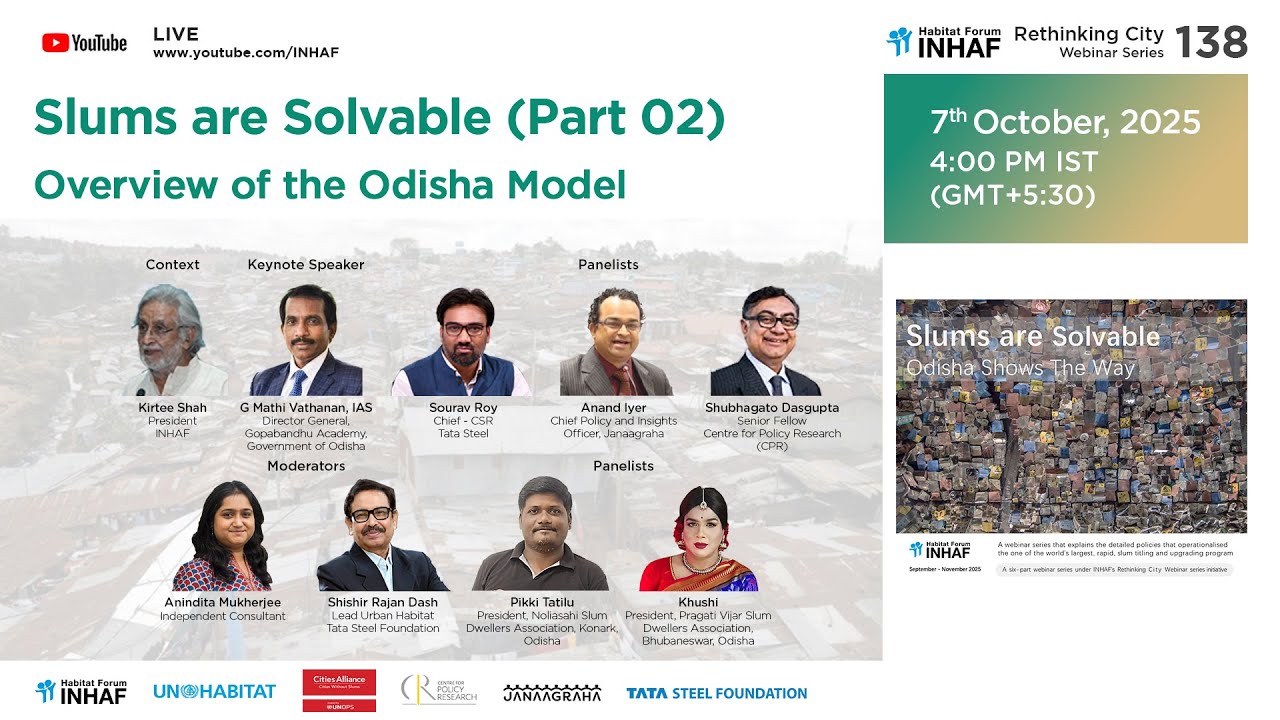Slums are Solvable: Odisha Shows the Way