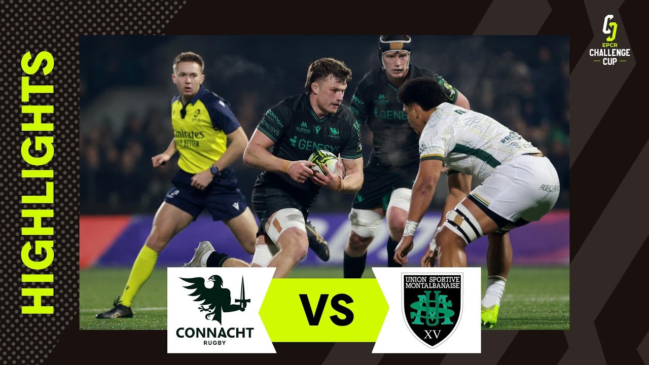 Instant Highligths - Connacht Rugby v US Montauban | EPCR Challenge Cup 2025/26