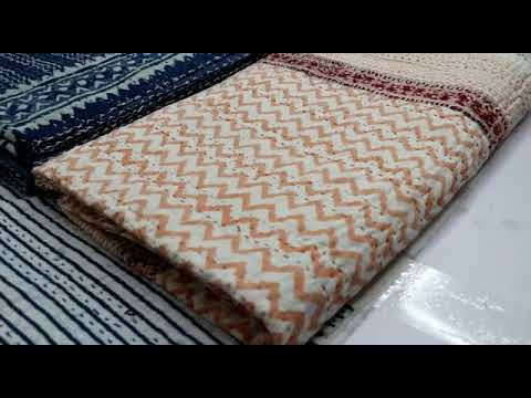 Handmade Kantha Bed Cover
