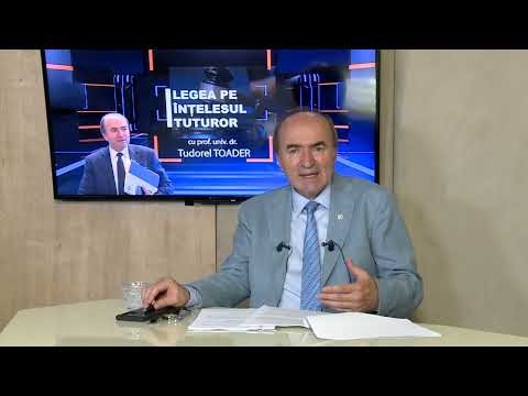 LEGEA PE INTELESUL TUTUROR   TUDOREL TOADER   25 07 2025