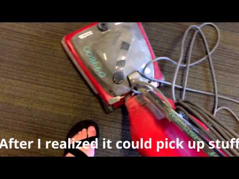 Sanitaire SC684 Action (with a broken belt)