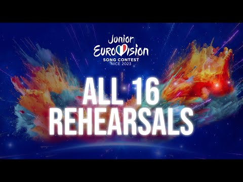 All 16 Junior Eurovision Rehearsal Clips - Vote at JESC.TV! 🇫🇷 | #JESC2023