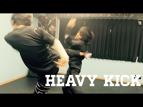 Stuntmen Demonstrate Devastating Kicks