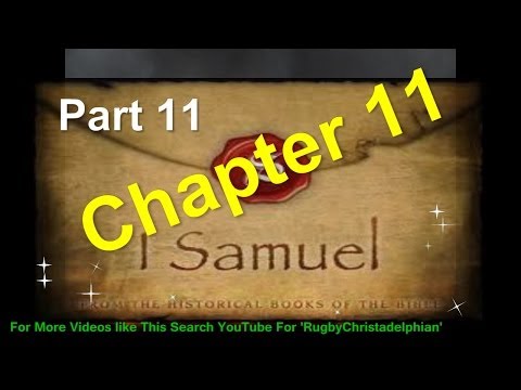 1 Samuel 11 The Rescue of Jabesh Gilead Mr Tim Sutcliffe Christadelphians