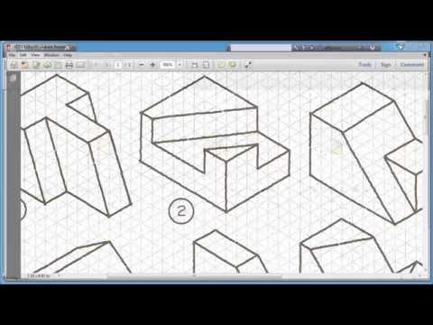 Inventor Tutorial with Isometric Sketches – Intermediate part 2 of 20