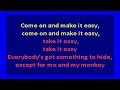 beatles -  everybody's got something to hide except me and my monkey (karaoke)