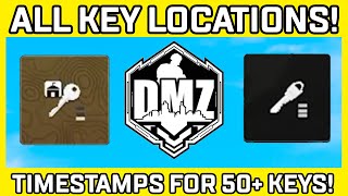 All DMZ Key Locations & How To Get More Keys Quickly (Warzone 2.0 DMZ Key Location Map)