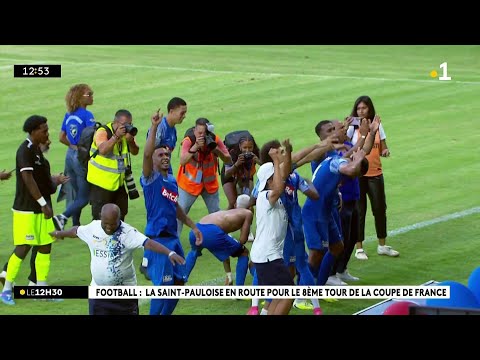 Football : la Saint-Pauloise remporte le 7ème tour de la Coupe de France