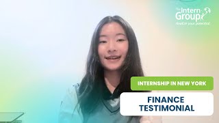 Internship in New York - Finance - Sonia Testimonial