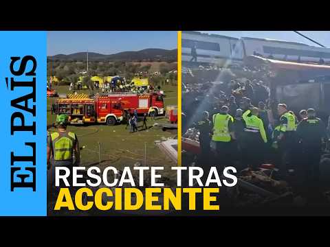 Imágenes de la evacuación de heridos en el accidente de tren en Toledo | EL PAÍS