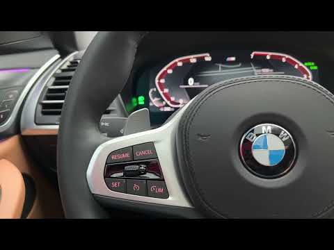 How to configure BMW Live Cockpit Professional  2022 BMW X3