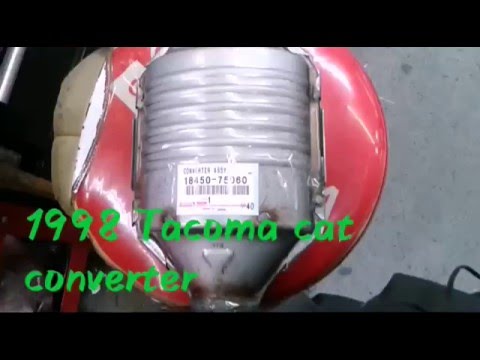 1998 TOYOTA Tacoma catalytic Converter replacement ( CAT CONVERTER )