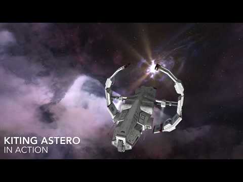 Kiting Astero PVP - Eve online
