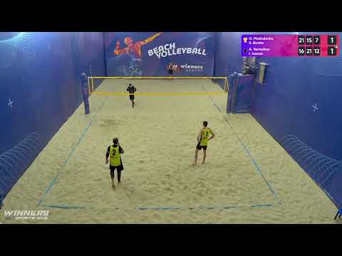 01:05 O. Moskalenko / S. Borets - A. Yermakov / I. Ivanov 18.12.2022 | Winners Beach Volleyball