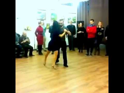 Ivanna Tikhomirova & Den Sheva  - Резюме открытого урока - Танго - 28.01.2018