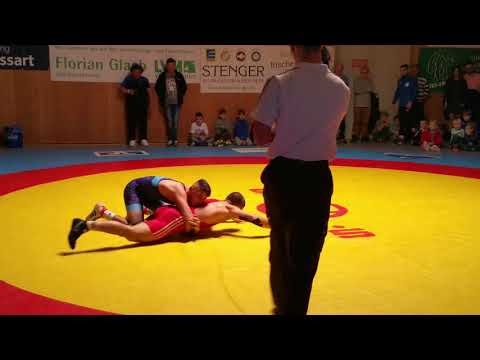 26.10.2019 RWG vs. KSV Neu-Isenburg - 66kg Gr-Röm: Dmitri Dobrov vs Pamir Jamalzai