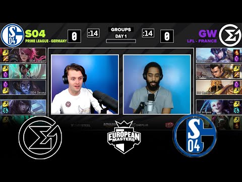 S04 vs. GW |小組賽 Day 1| 2022 Amazon European Masters | 2022歐洲大師連賽精華