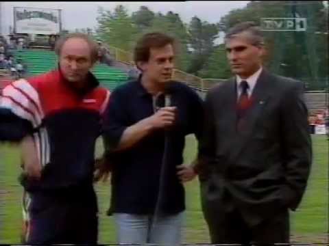 Legia - Widzew 1996 wywiady i zamieszki po meczu