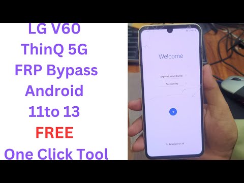 LG V60 ThinQ 5G FRP Bypass (Android 11to 13) FREE One Click Tool - lg v60 thinq frp bypass