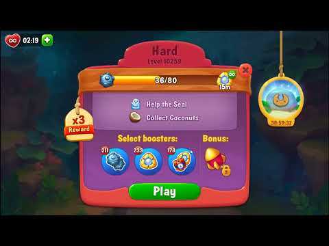 FISHDOM:  💥💥 Level 10257 Super Hard level, 10258, 10259 Hard Level, 10260 💥💥