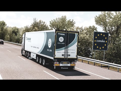 ETS2 - WE ZIJN SPANJE BINNEN! [3/4] #DAG23