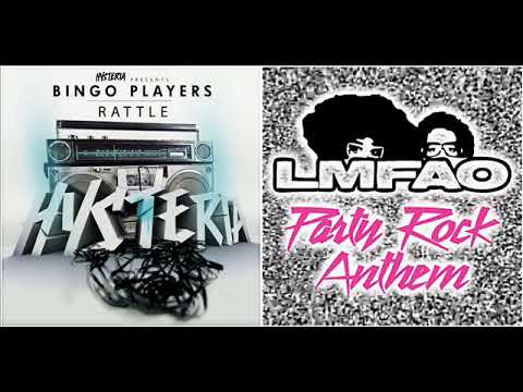 Bingo Players X LMFAO, Lauren Bennett & Goonrock - Rattle X Party Rock Anthem (Wafer Stick Mashup)