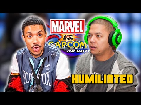 Marvel Vs Capcom Champion GETS HUMBLED by Sonicfox
