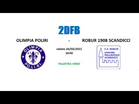 2DFB - OLIMPIA POLIRI vs ROBUR 1908 SCANDICCI