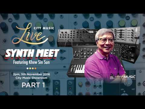 City Music Live -  Synth Meet Part 1