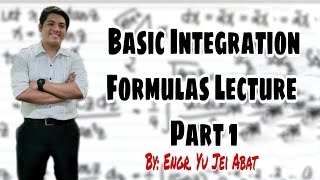 Download the video "Basic Integration Formulas Lecture Part 1"