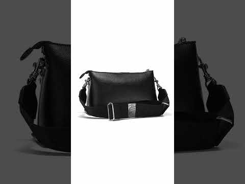 thumbnail video image 2 of Bolsa Crossbody Enso Glam de Verano Mujer EB2432CBB16 Negro negro Unitalla, 2 of 7