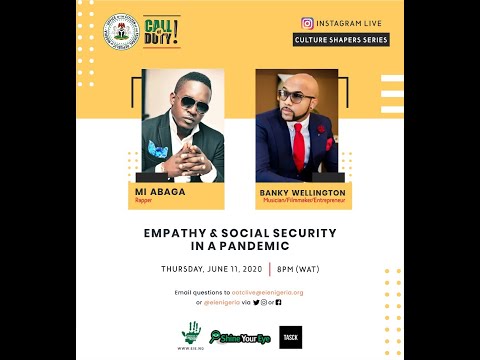 Insta live discussion with MI Abaga and Bankole "Banky W" Wellington