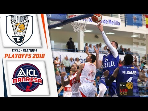 HIGHLIGHTS | Club Melilla Baloncesto vs ICL Manresa (FINAL - JORNADA 4)