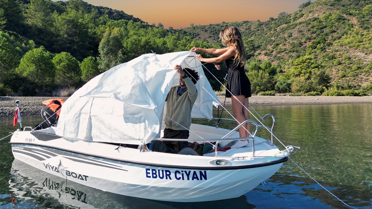 3 Days in Deserted Bays | Life on a Boat Experience + Camping