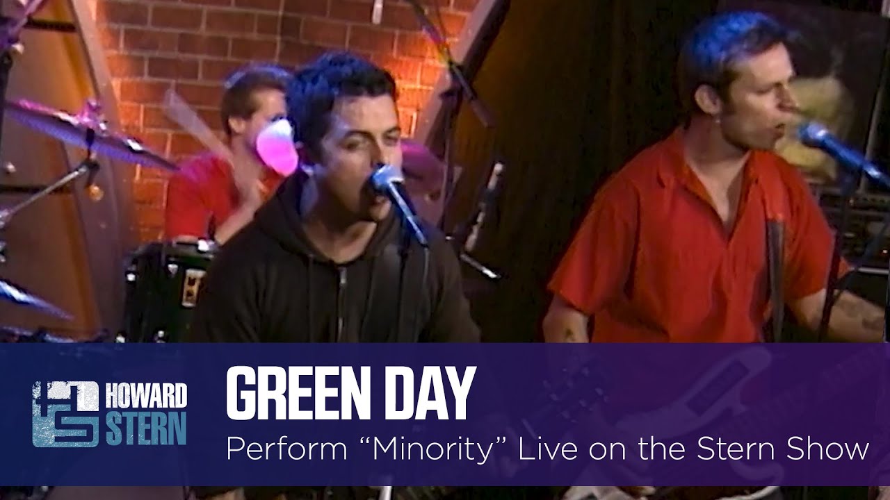 Green Day “Minority” Live on the Stern Show (2000) - YouTube