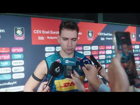 CEV Enel EuroVolley 2026 Men: le parole di Yuri Romanò dopo Italia-Finlandia