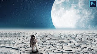 Photoshop Space Compositing Tutorial - Photoshop Manipulation