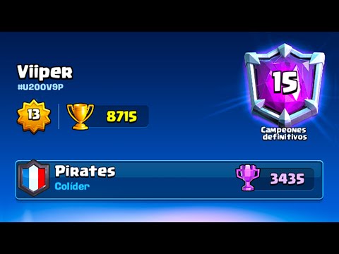 CHI Pompeyo4 vs Viiper - [TOP 200] Crack Royale - Clash Royale