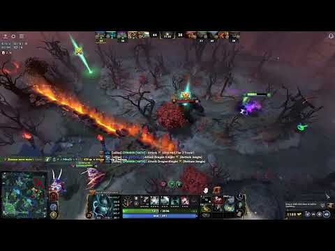 dota2 Phantom Assassin rs again pushing flying #dota2 #gaming