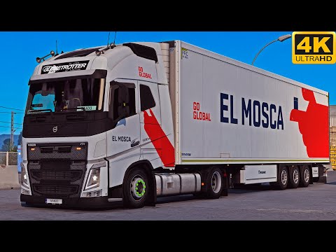 [G29] ETS2 (4K 60FPS) | PROMODS | VOLVO FH13 500 | VELENCIA 🇪🇸 - VIDIN 🇧🇬