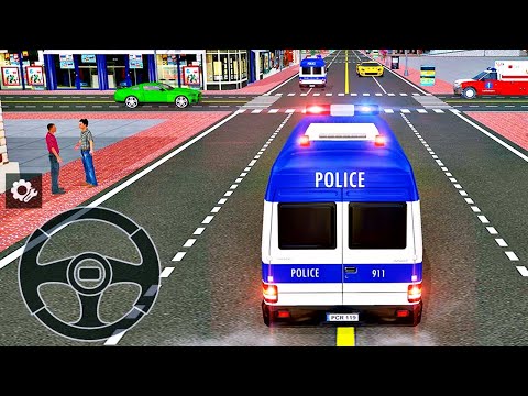 Police Ambulance Van Driving - 911 Rescue Emergency Simulator - Android GamePlay