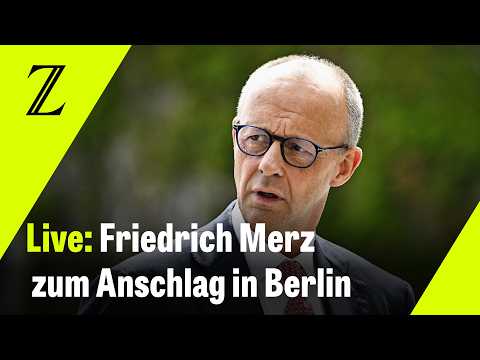 Live: Friedrich Merz zum Anschlag auf den CSD in Berlin