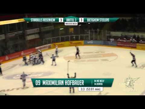 DEL2: 04.10.2014 - Starbulls Rosenheim vs. Bietigheim Steelers 4:3 (n.P.)