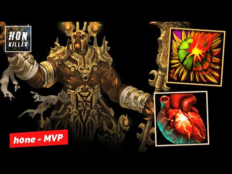 HoN Pharaoh HELLFLOWER with BEHEMOTH'S HEART - MVP