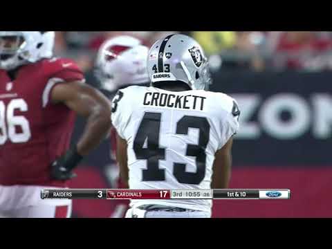 John Crockett with a 29 yard catch and run!