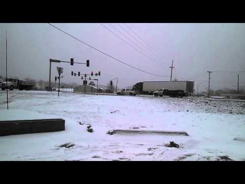 Traffic in Hannibal, Missouri 2/4/2014