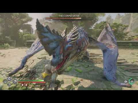 Kratos VS The Corpse Eater  |  God of War Ragnarok GMGoW